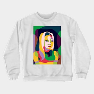 Abstract Meme Trad Crewneck Sweatshirt